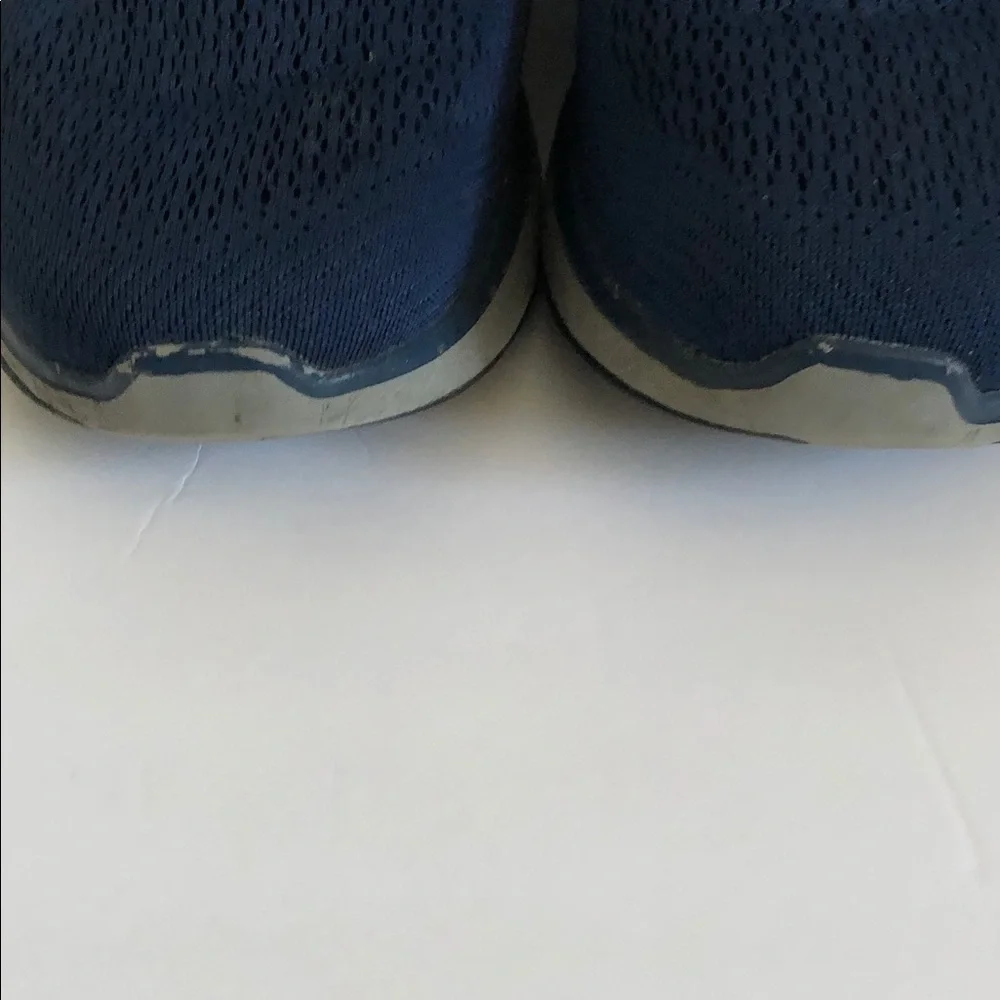 Skechers Men's Dark Blue Mesh Athletic Shoes
